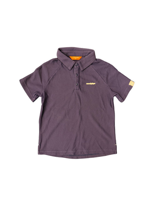 A Blue Short Sleeve Polos from Moody Tiger in size 6T for boy. (Front View)