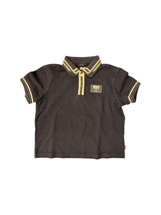 A Navy Short Sleeve Polos from Levi's in size 6T for boy. (Front View)