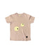 A Purple Short Sleeve T Shirts from little Mo & Co. in size 7Y for neutral. (Front View)