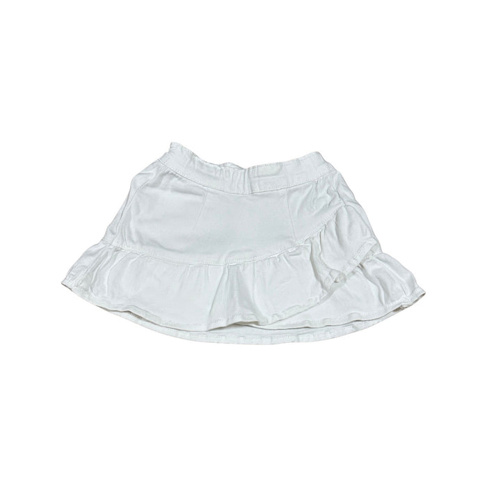 A White Short Skirts from Seed in size 3T for girl. (Front View)