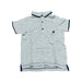 A Grey Short Sleeve Polos from Mothercare in size 18-24M for boy. (Front View)