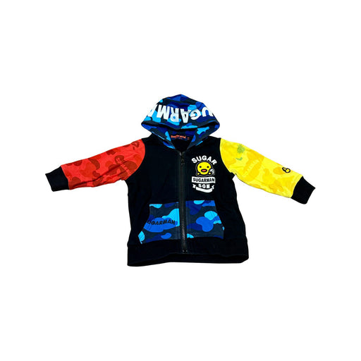 A Black Lightweight Jackets from Sugarman in size 2T for boy. (Front View)