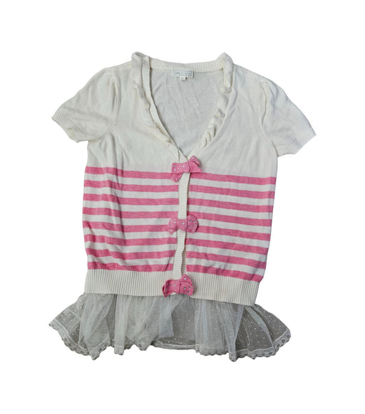 A Pink Cardigans from Nicholas & Bears in size 10Y for girl. (Front View)