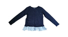 A Navy Crewneck Sweatshirts from Polo Ralph Lauren in size 8Y for girl. (Front View)