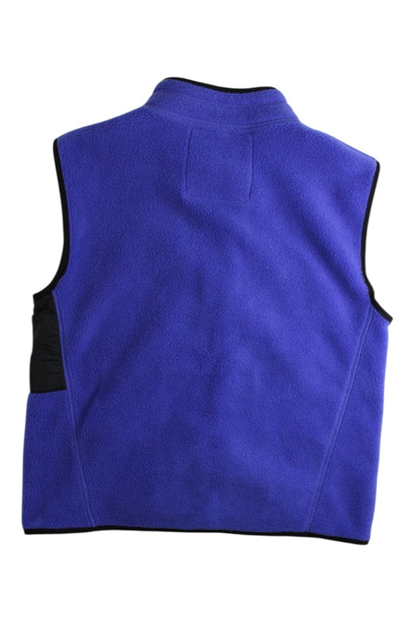 A Blue Outerwear Vests from The Black Dog in size 10Y for boy. (Back View)