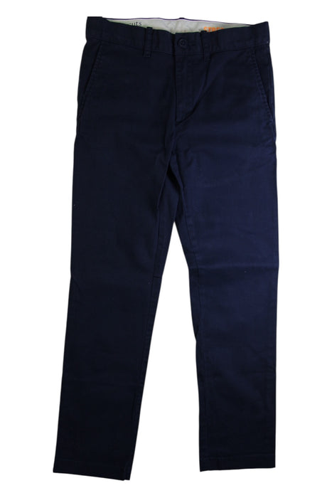 A Navy Casual Pants from Crewcuts in size 10Y for boy. (Front View)