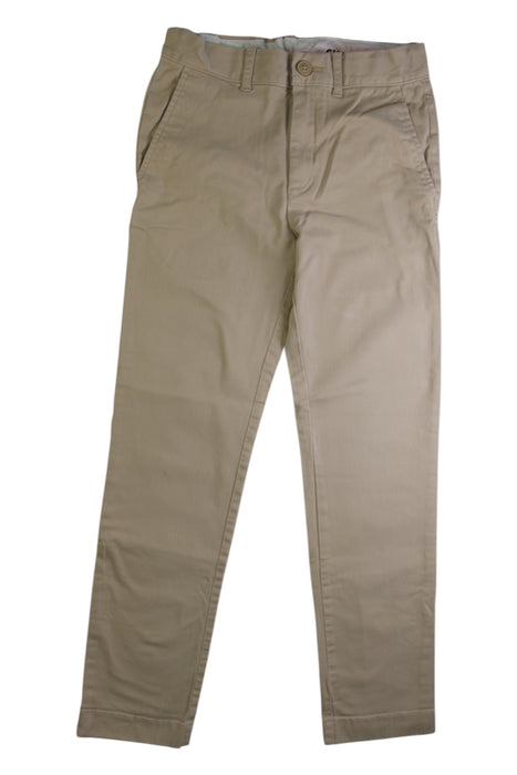 A Beige Casual Pants from Crewcuts in size 10Y for boy. (Front View)