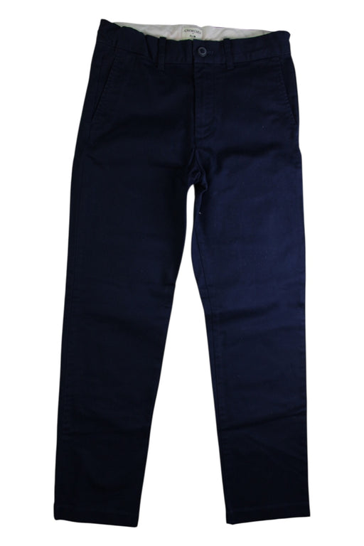 A Navy Casual Pants from Crewcuts in size 10Y for boy. (Front View)