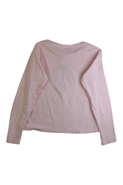 A Pink Long Sleeve Tops from Vertbaudet in size 8Y for girl. (Back View)