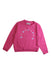 A Pink Crewneck Sweatshirts from Kappa in size 4T for girl. (Front View)