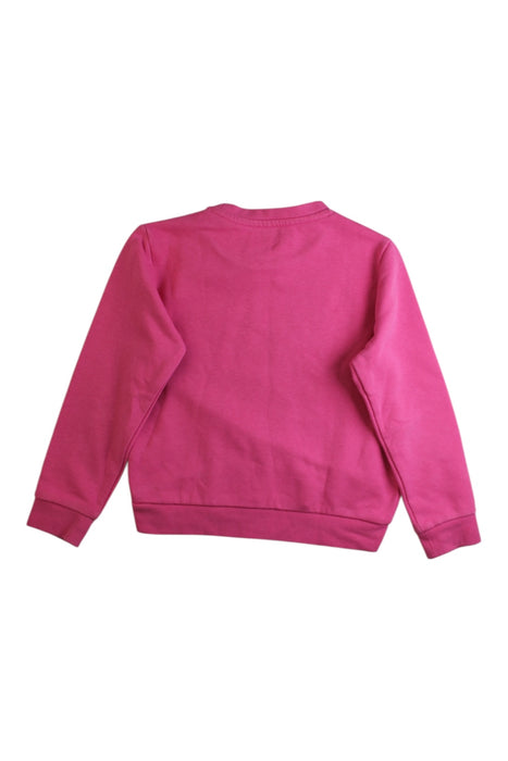 A Pink Crewneck Sweatshirts from Kappa in size 4T for girl. (Back View)