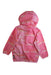 A Pink Rain Jackets from Adidas in size 2T for girl. (Back View)