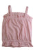 A Pink Sleeveless Tops from Juicy Couture in size 6T for girl. (Back View)