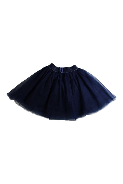 A Navy Tulle Skirts from Sarabanda in size 4T for girl. (Back View)