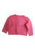 A Pink Buttoned Sweatshirts from Petit Bateau in size 3T for girl. (Back View)