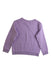 A Purple Sweatshirts from Kappa in size 3T for girl. (Back View)
