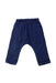 A Navy Jeans from Petit Bateau in size 6-12M for boy. (Front View)