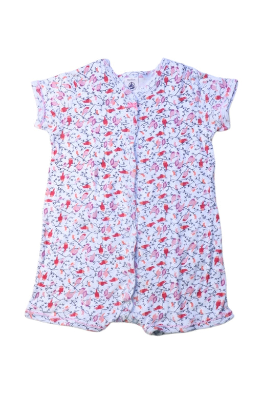 A Multicolour Short Sleeve Rompers from Petit Bateau in size 12-18M for girl. (Front View)