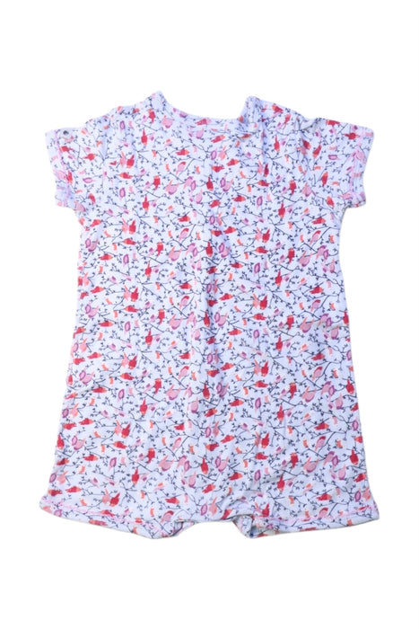 A Multicolour Short Sleeve Rompers from Petit Bateau in size 12-18M for girl. (Back View)