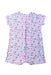 A Multicolour Short Sleeve Rompers from Petit Bateau in size 12-18M for girl. (Back View)
