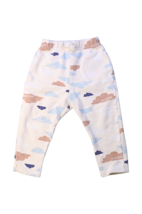 A Multicolour Casual Pants from Petit Bateau in size 12-18M for girl. (Front View)