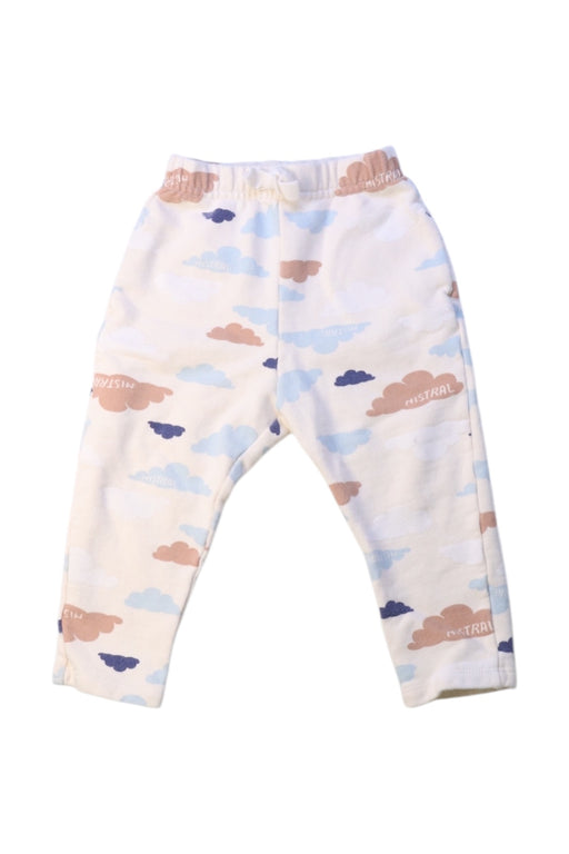 A Multicolour Casual Pants from Petit Bateau in size 12-18M for girl. (Front View)