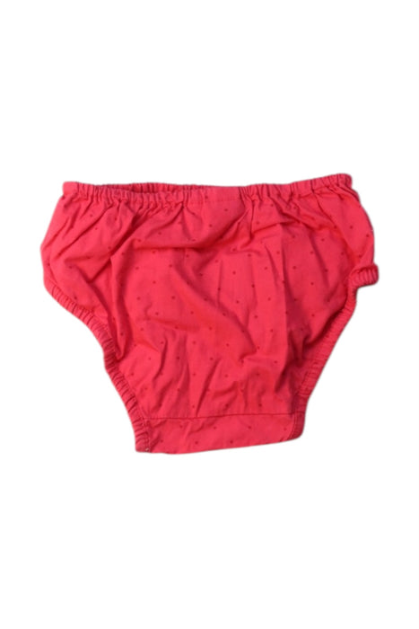 A Red Bloomers from Cadet Rousselle in size 6-12M for girl. (Back View)