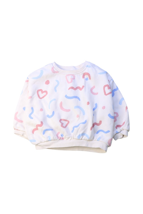 A Multicolour Crewneck Sweatshirts from Orchestra in size 18-24M for girl. (Front View)