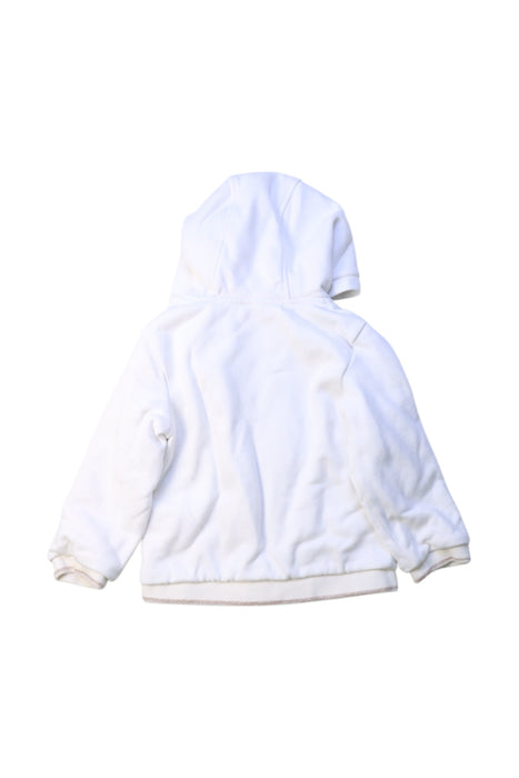 A White Hooded Sweatshirts from Orchestra in size 18-24M for girl. (Back View)