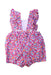 A Multicolour Sleeveless Rompers from Jacadi in size 12-18M for girl. (Back View)