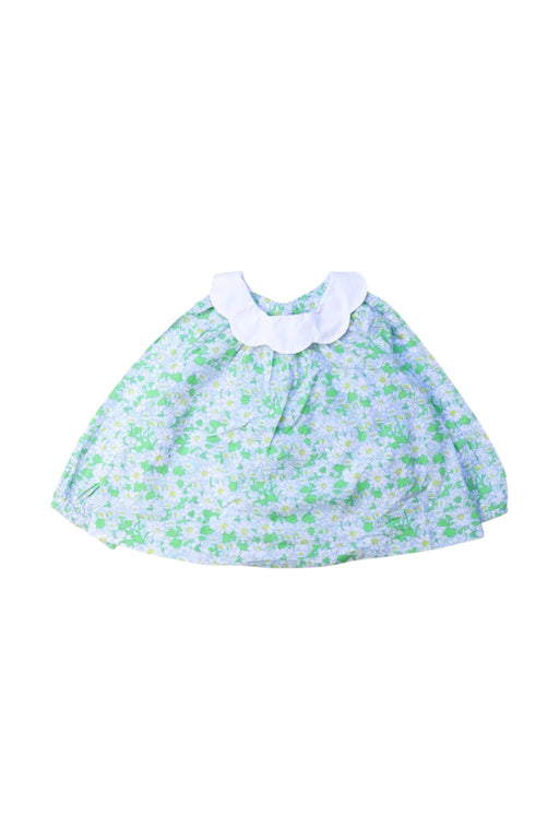 A Multicolour Short Sleeve Dresses from Jacadi in size 2T for girl. (Front View)
