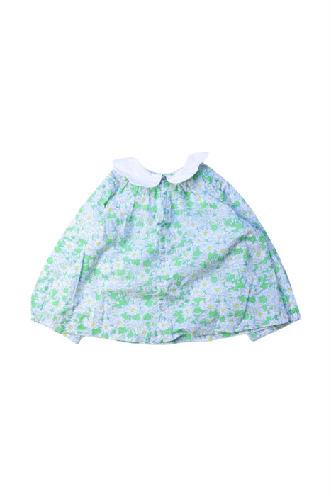 A Multicolour Short Sleeve Dresses from Jacadi in size 2T for girl. (Back View)