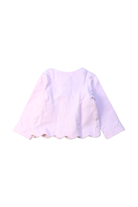 A Pink Cardigans from Jacadi in size 12-18M for girl. (Back View)