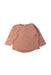 A Brown Long Sleeve Tops from Quincy Mae in size 12-18M for neutral. (Front View)