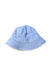 A Blue Sun Hats from Seed in size 12-18M for boy. (Back View)