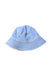 A Blue Sun Hats from Seed in size 12-18M for boy. (Back View)