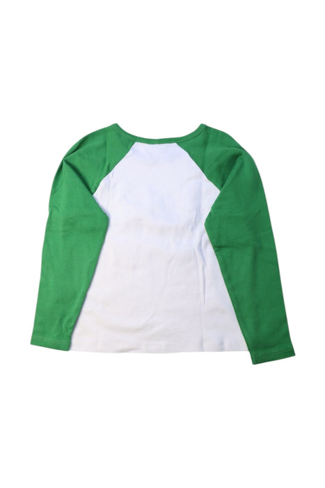 A Green Long Sleeve T Shirts from Mini Rodini in size 3T for neutral. (Back View)