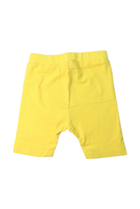 A Yellow Active Shorts from The Animals Observatory in size 8Y for girl. (Back View)