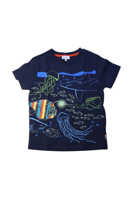 A Multicolour Short Sleeve T Shirts from Paul Smith in size 5T for boy. (Front View)
