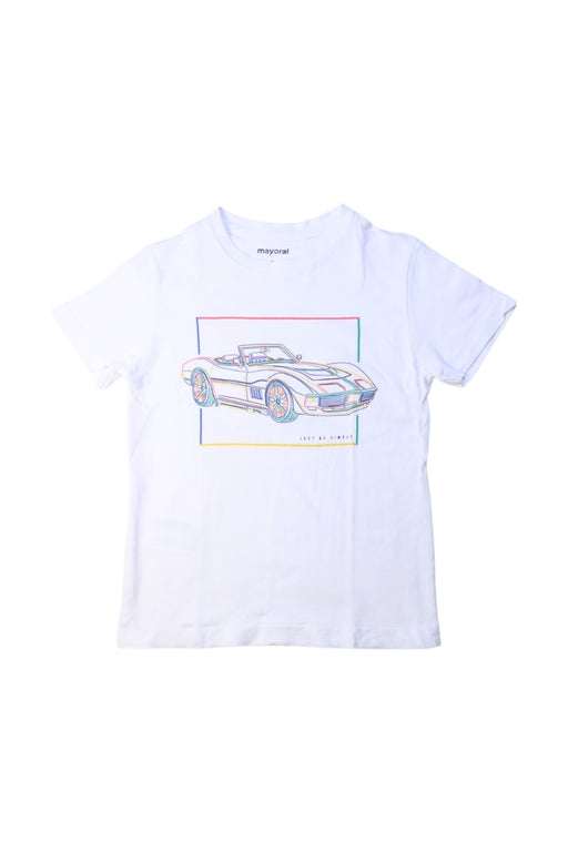 A Multicolour Short Sleeve T Shirts from Mayoral in size 5T for boy. (Front View)