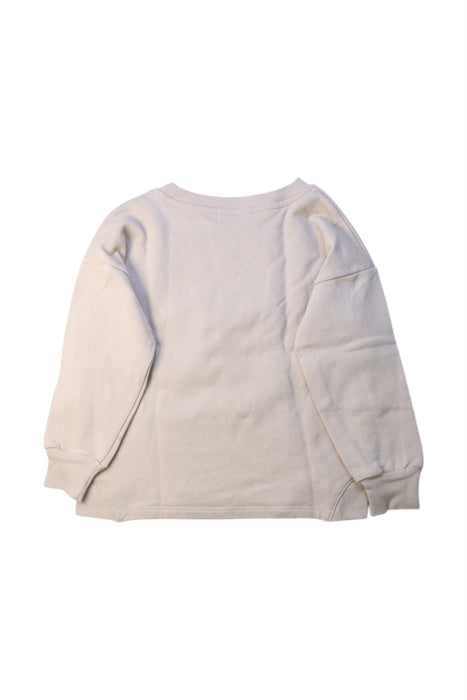 A Beige Crewneck Sweatshirts from Bobo Choses in size 4T for neutral. (Back View)