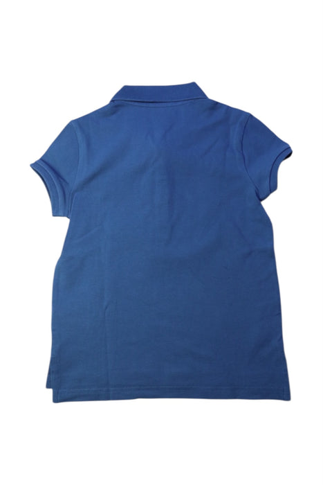 A Blue Short Sleeve Polos from Polo Ralph Lauren in size 6T for girl. (Back View)