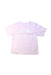 A White Short Sleeve T Shirts from Air Jordan in size 6T for girl. (Back View)