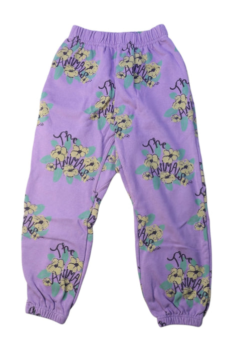 A Multicolour Casual Pants from The Animals Observatory in size 6T for girl. (Front View)