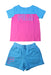 A Multicolour Shorts Sets from Fila in size 7Y for girl. (Front View)