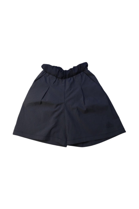 A Navy Shorts from Adidas in size 4T for girl. (Front View)