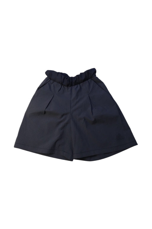 A Navy Shorts from Adidas in size 4T for girl. (Front View)