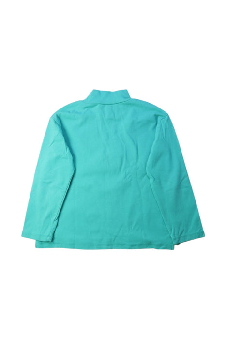 A Teal Long Sleeve Tops from Tinycottons in size 4T for neutral. (Back View)