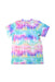 A Multicolour Short Sleeve T Shirts from Adidas in size 6T for girl. (Back View)