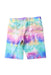 A Multicolour Active Shorts from Adidas in size 7Y for girl. (Back View)